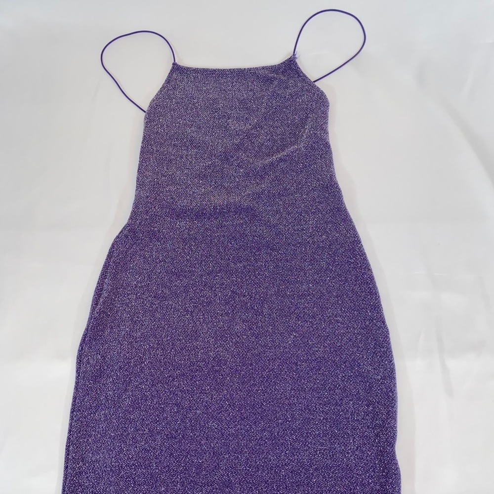 Purple Mini Dress